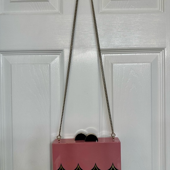 💐💐💐Kate Spade Novelty Dylan Resin Party Clutch with Imperfections 💗
